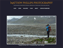 Tablet Screenshot of matthewphillipsphotography.com